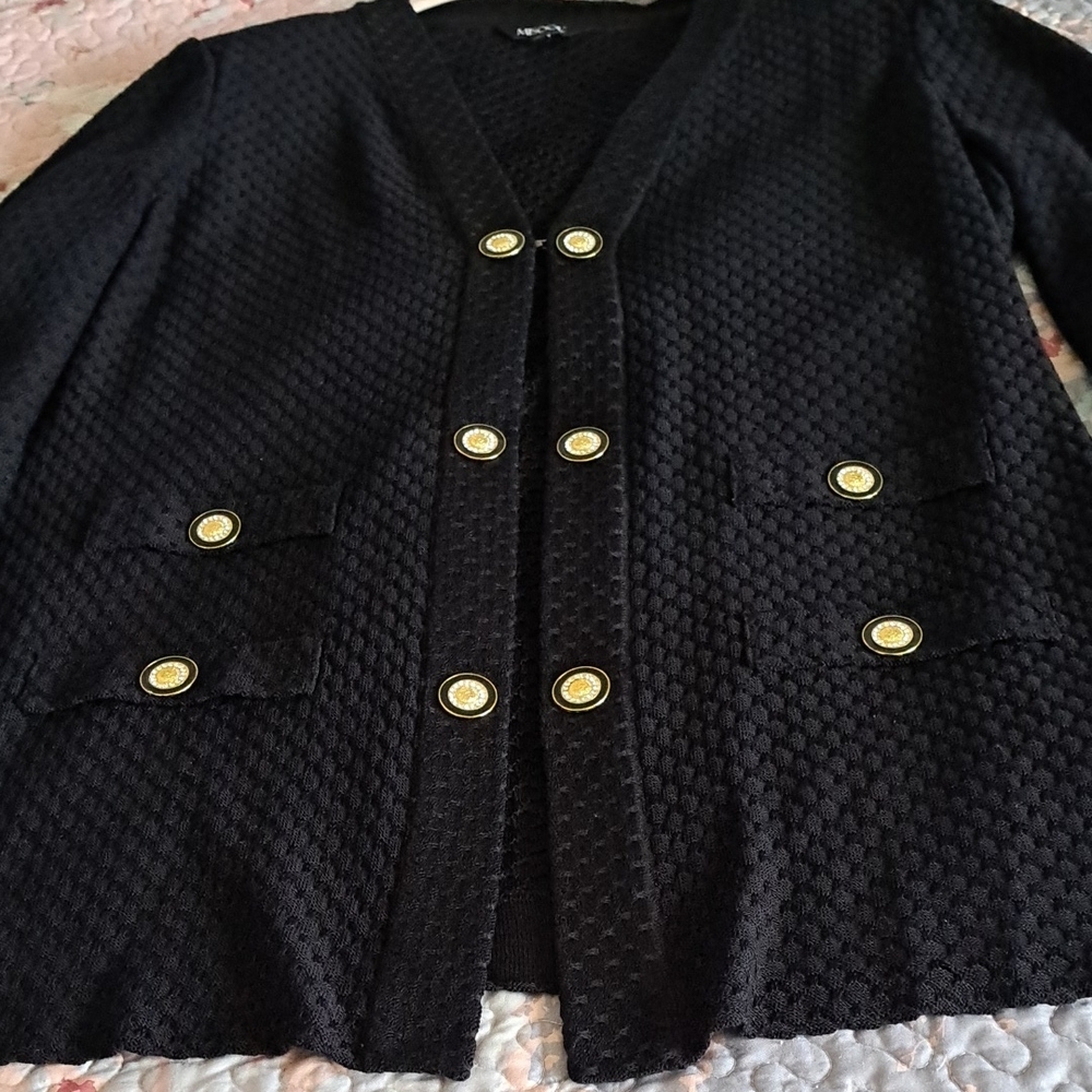 MISOOK Textured Cardigan